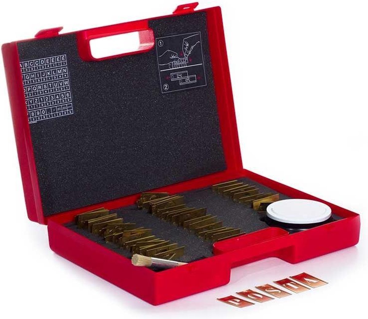   Sjablonenkoffer | 100-delig | GOTHIC | 20 mm